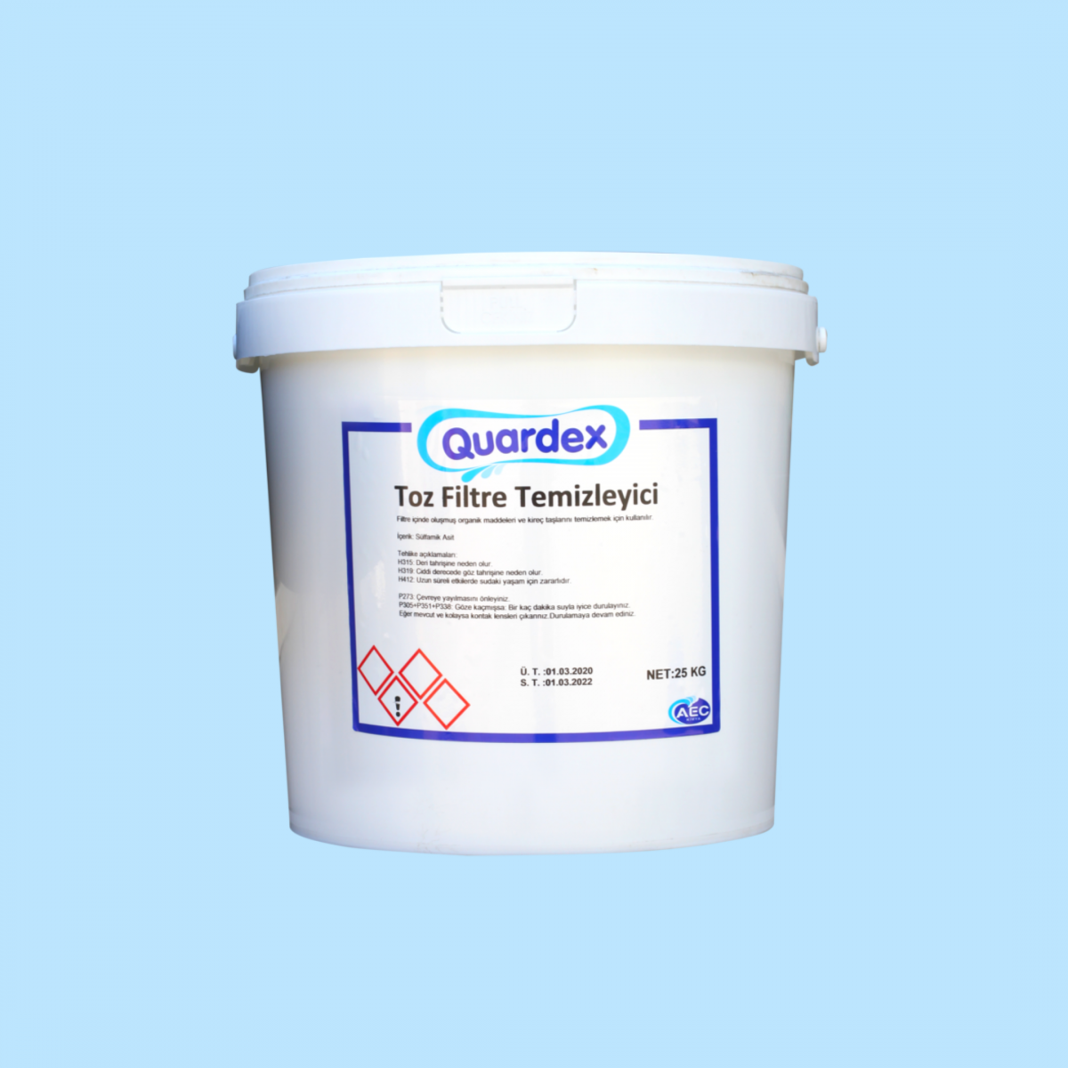 QUARDEX FİLTRE TEMİZLEYİCİ (toz)